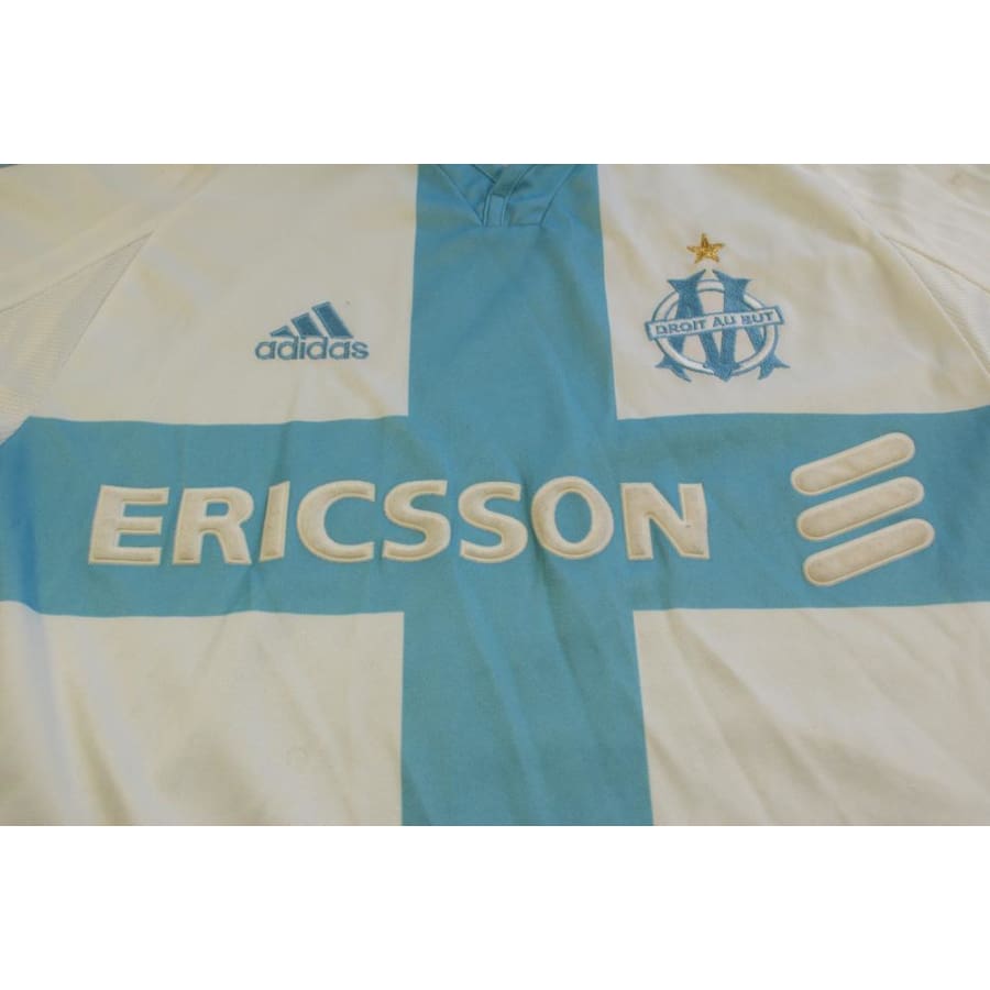 Maillot Marseille rétro domicile 2000-2001 - Adidas - Olympique de Marseille