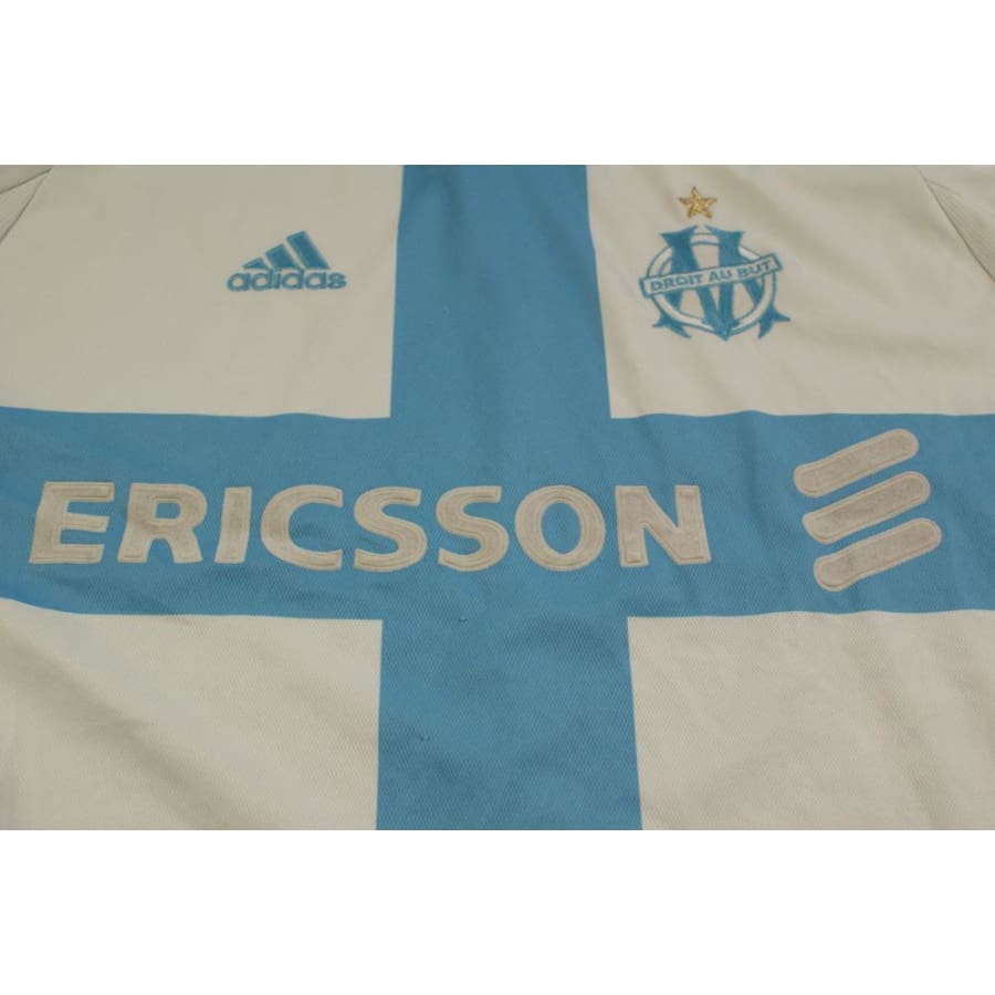 Maillot Marseille rétro domicile 2000-2001 - Adidas - Olympique de Marseille