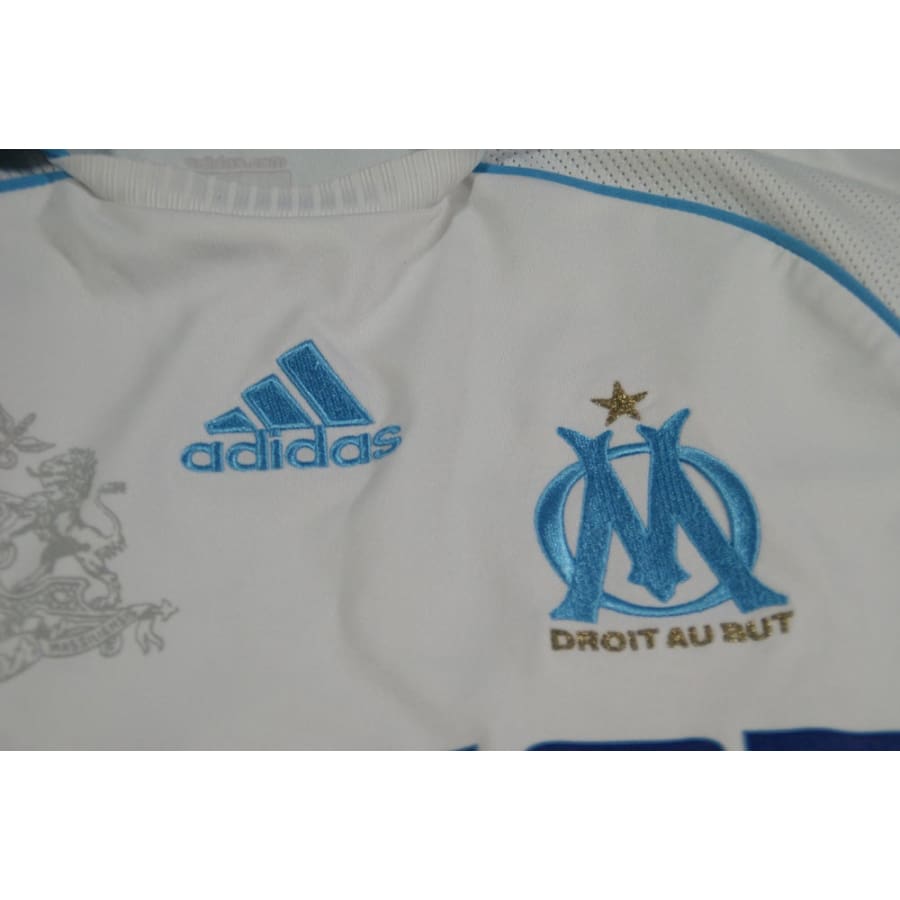 Maillot Marseille rétro domicile 2008-2009 - Adidas - Olympique de Marseille