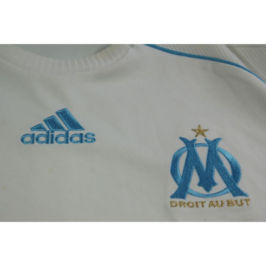 Maillot Marseille rétro domicile 2008-2009 - Adidas - Olympique de Marseille