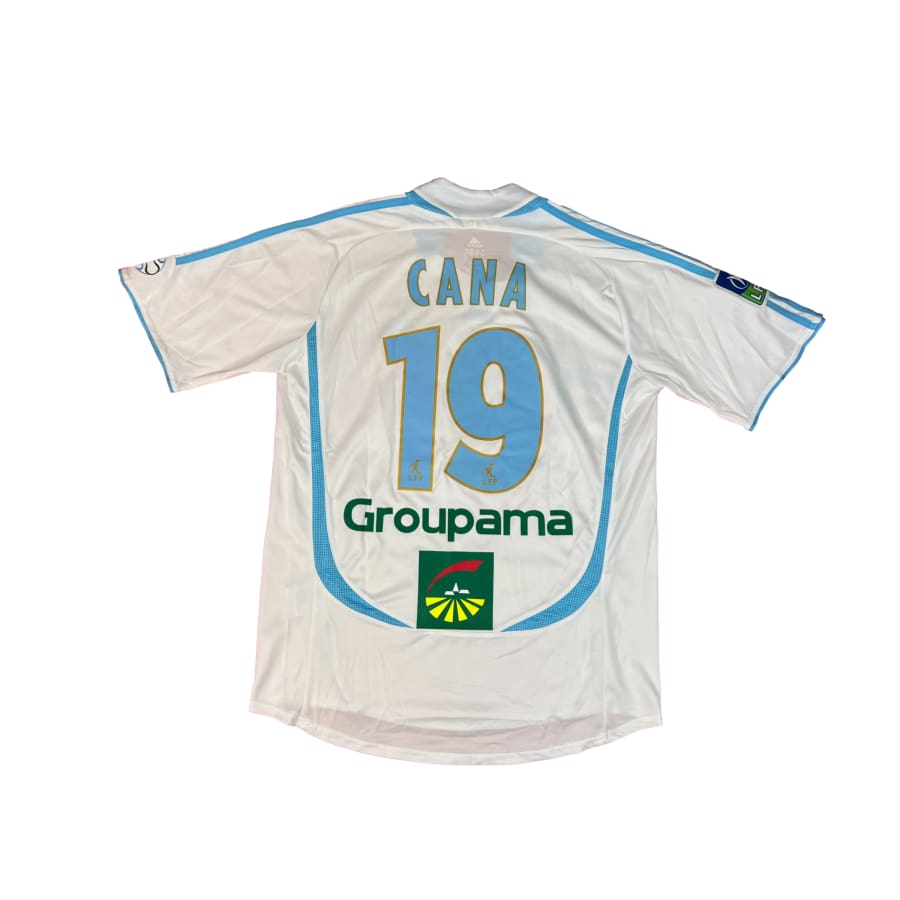 Maillot Marseille vintage #19 Cana 2006-2007 - Adidas - Olympique de Marseille