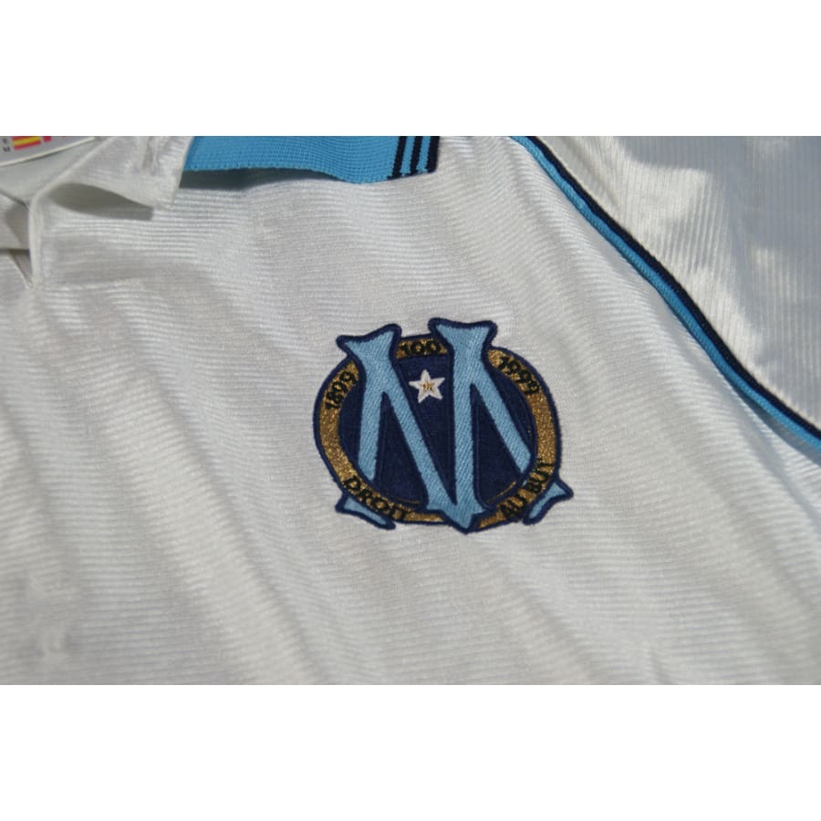 Maillot Marseille vintage domicile #5 L.BLANC 1998-1999 - Adidas - Olympique de Marseille