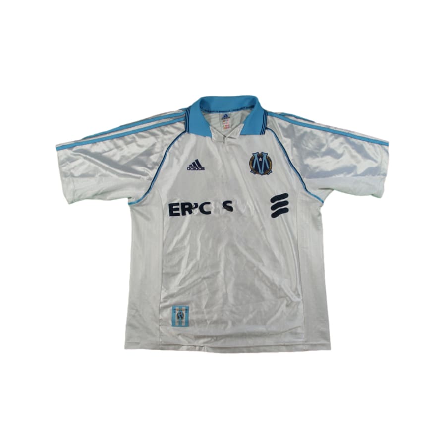 Maillot Marseille vintage domicile #5 L.BLANC 1998-1999 - Adidas - Olympique de Marseille