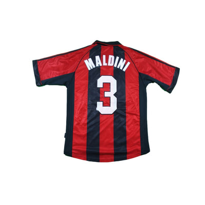 Maillot Milan AC vintage domicile #3 MALDINI 1998-1999 - Adidas - Milan AC