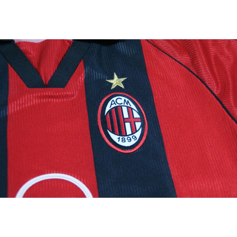 Maillot Milan AC vintage domicile #3 MALDINI 1998-1999 - Adidas - Milan AC