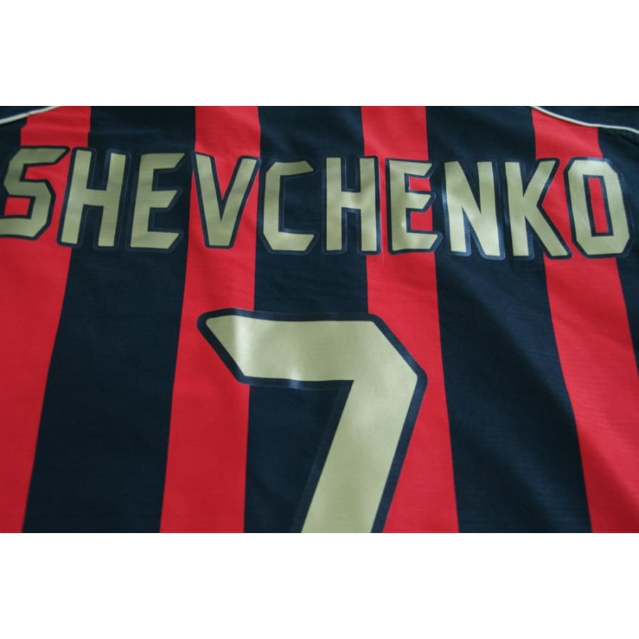 Maillot Milan AC vintage domicile #7 Shevchenko 2006-2007 - Adidas - Milan AC