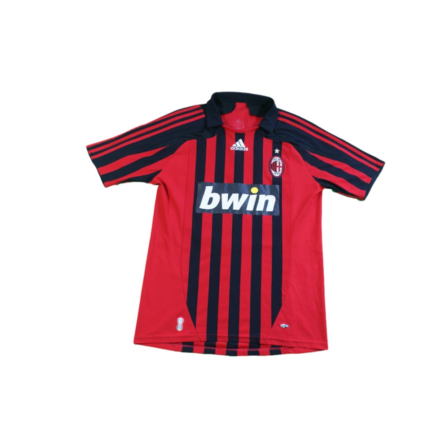 Maillot Milan AC vintage domicile N°22 KAKA 2007-2008 - Adidas - Milan AC