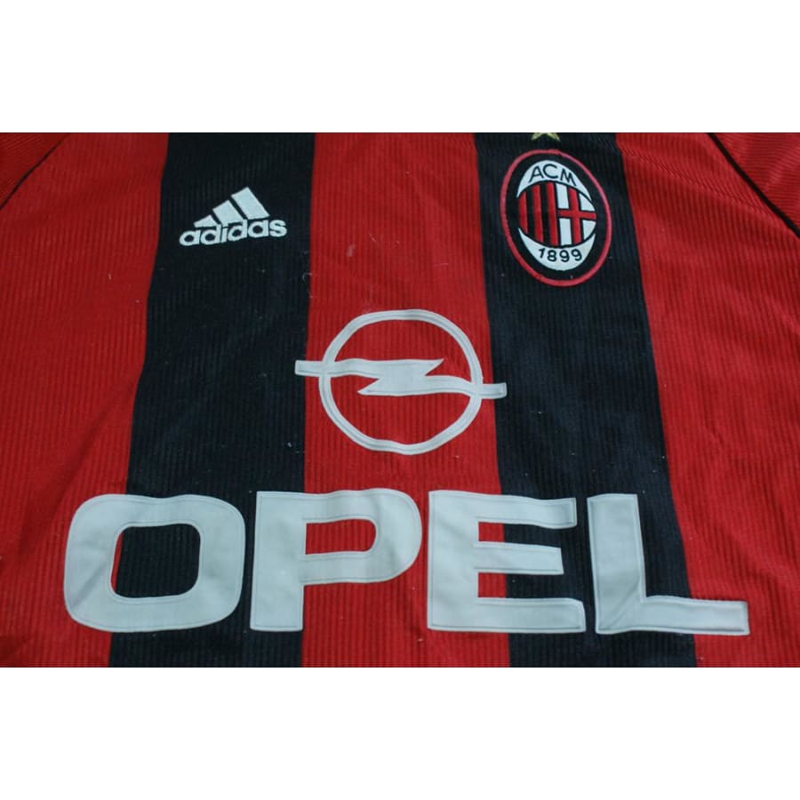 Maillot Milan AC vintage domicile N°9 DADR 1998-1999 - Adidas - Milan AC