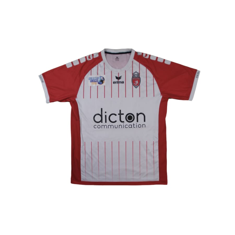 Maillot Mouscron rétro domicile #14 années 2000 - Erima - Autres championnats