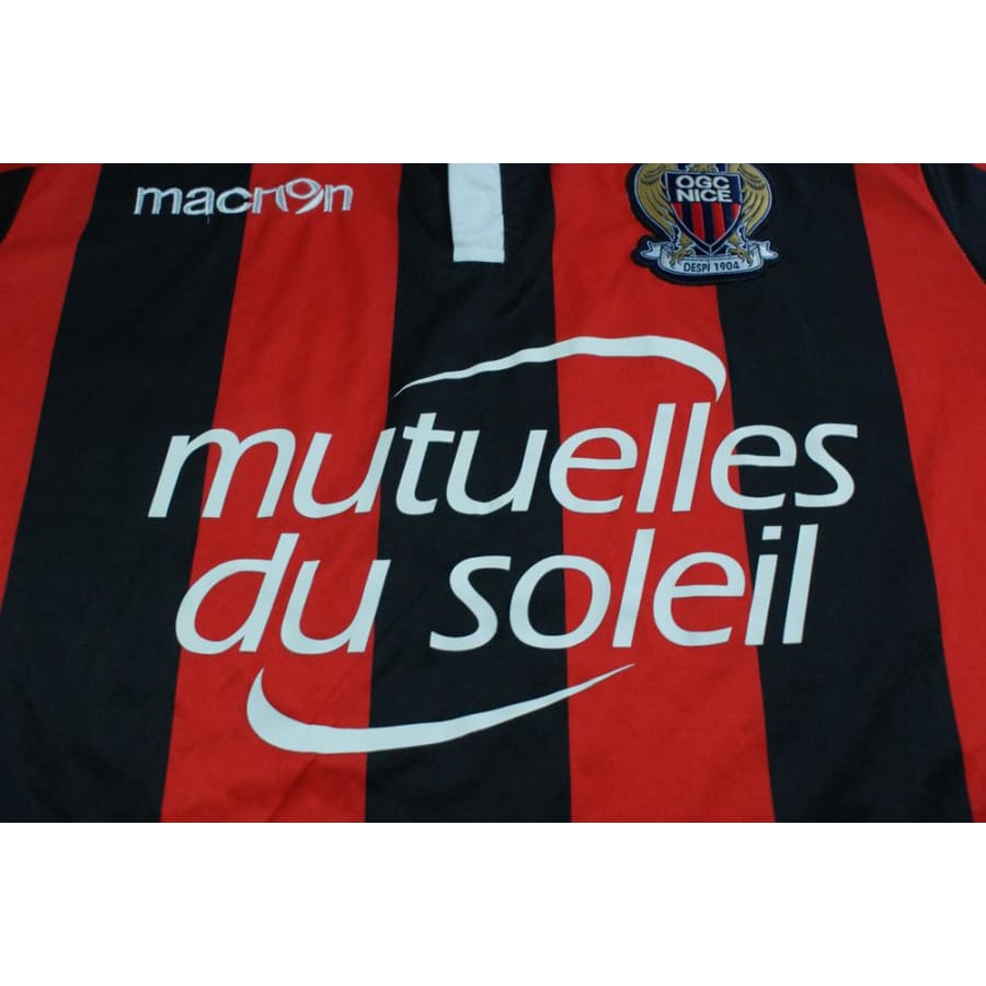 Maillot Nice domicile N°9 BALOTELLI 2016-2017 - Macron - OGC Nice