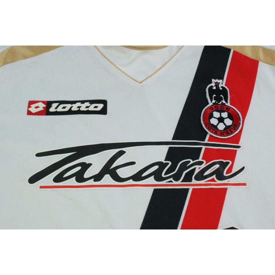 Maillot OGC Nice vintage extérieur 2010-2011 - Lotto - OGC Nice