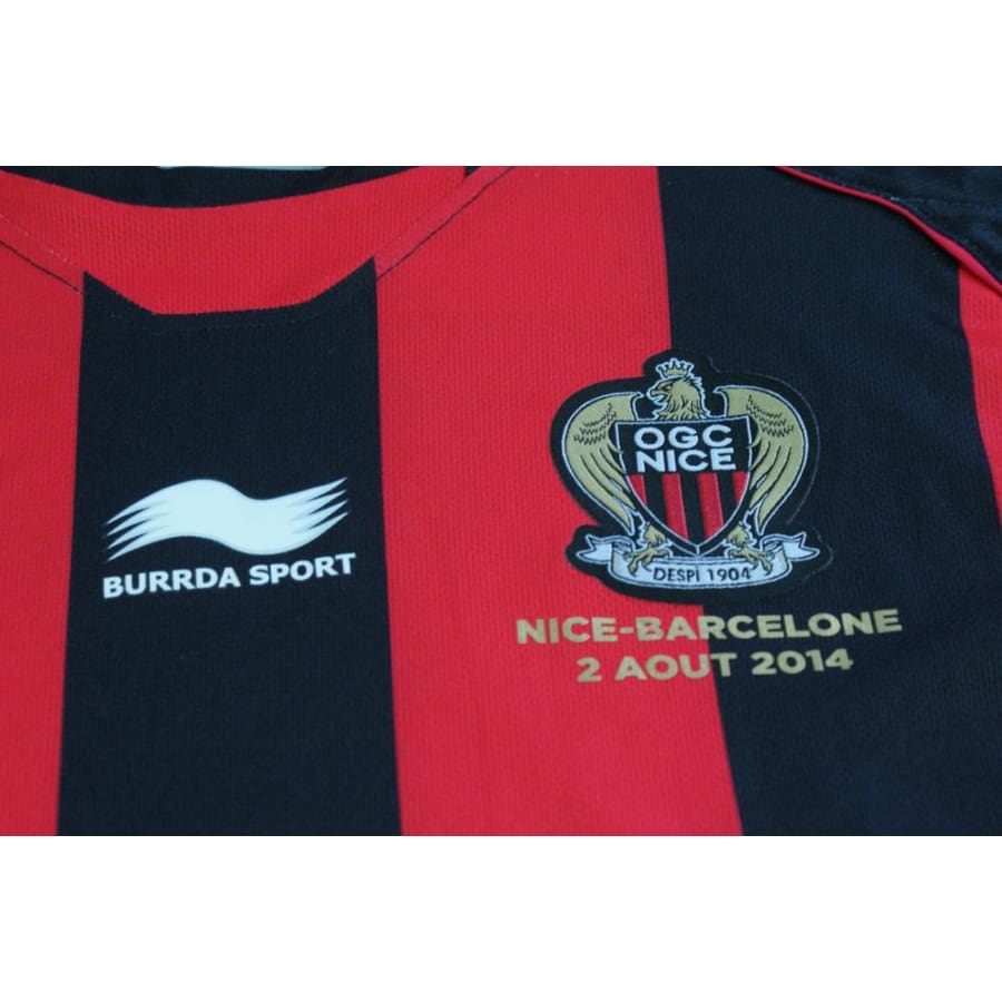 Maillot OGC Nice Vs Barcelone domicile 2013-2014 - Burrda Sport - OGC Nice