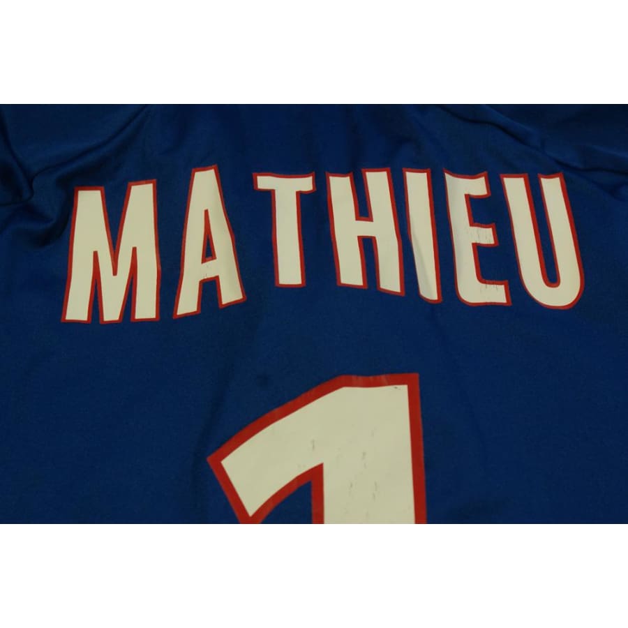 Maillot OL extérieur N°1 MATHIEU 2012-2013 - Adidas - Olympique Lyonnais
