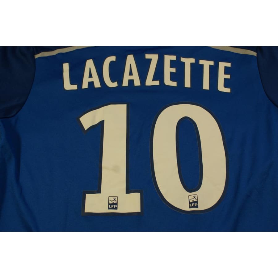 Maillot OL extérieur N°10 LACAZETTE 2014-2015 - Adidas - Olympique Lyonnais