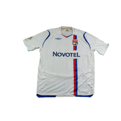 Maillot OL rétro domicile N°5 SCHERRER 2007-2008 - Umbro - Olympique Lyonnais