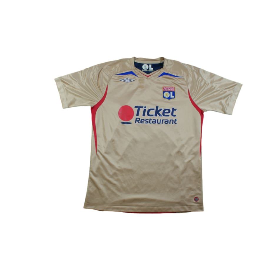 Maillot OL vintage extérieur N°8 JUNINHO 2007-2008 - Umbro - Olympique Lyonnais