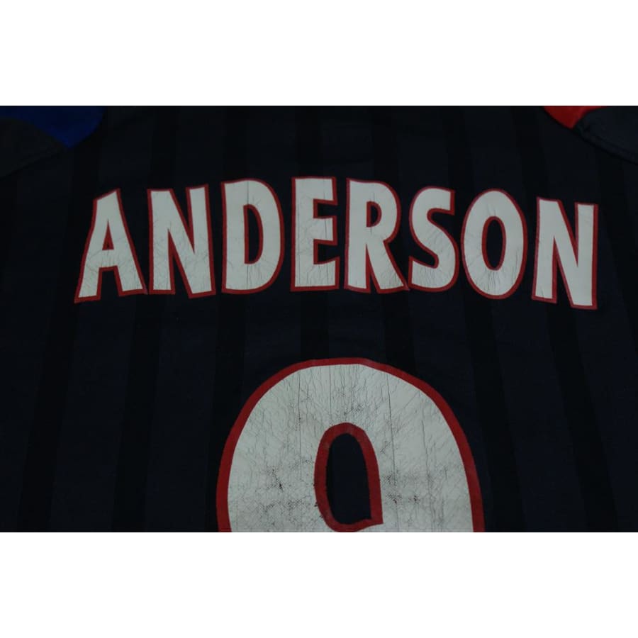 Maillot OL vintage extérieur N°9 ANDERSON 2002-2003 - Umbro - Olympique Lyonnais