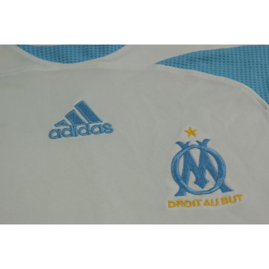 Maillot OM rétro domicile 2007-2008 - Adidas - Olympique de Marseille