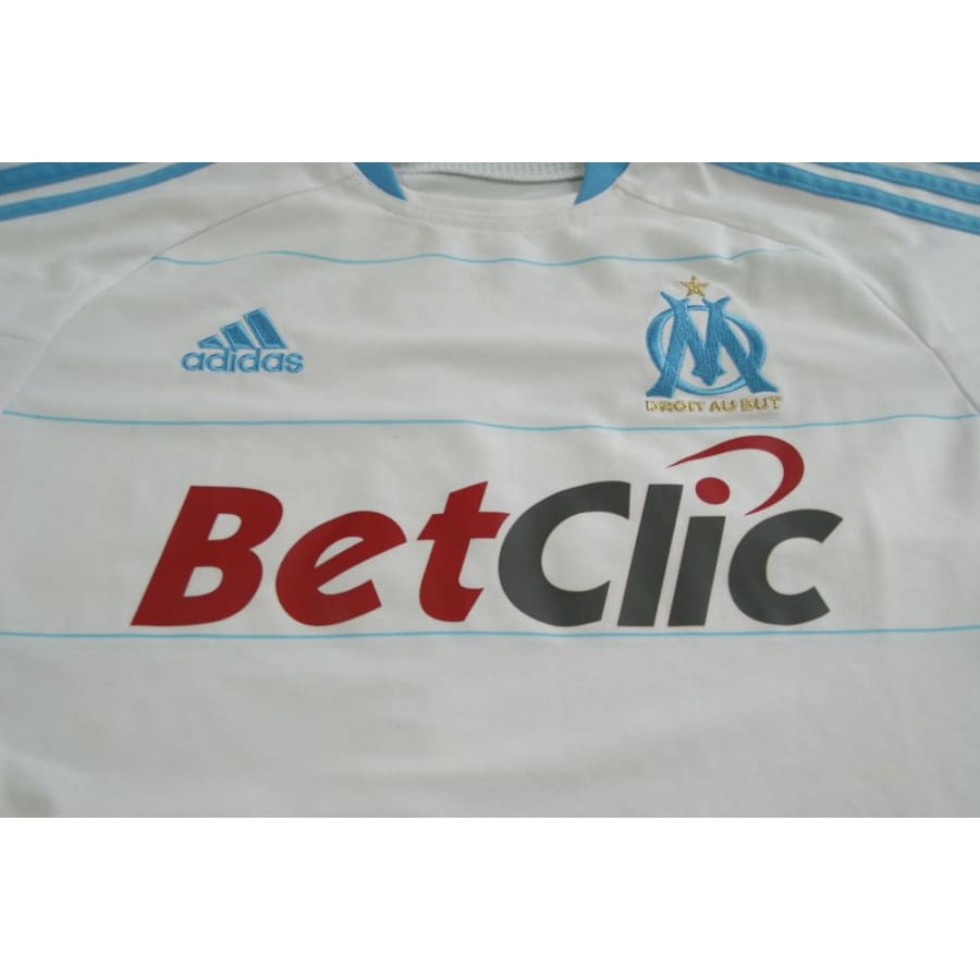 Maillot OM rétro domicile 2010-2011 - Adidas - Olympique de Marseille