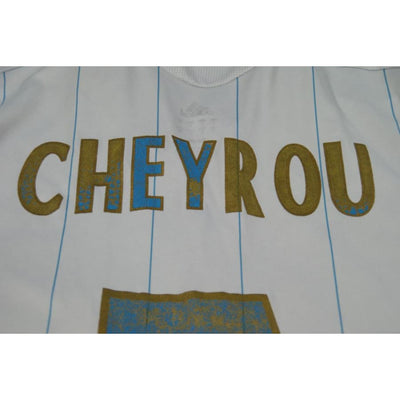 Maillot OM rétro domicile #7 CHEYROU 2009-2010 - Adidas - Olympique de Marseille