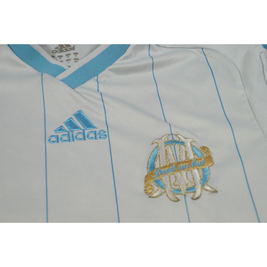 Maillot OM rétro domicile #7 CHEYROU 2009-2010 - Adidas - Olympique de Marseille