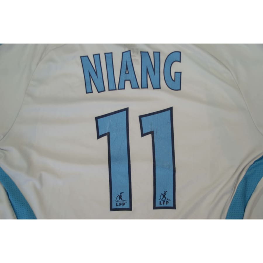 Maillot OM vintage domicile #11 Niang 2007-2008 - Adidas - Olympique de Marseille