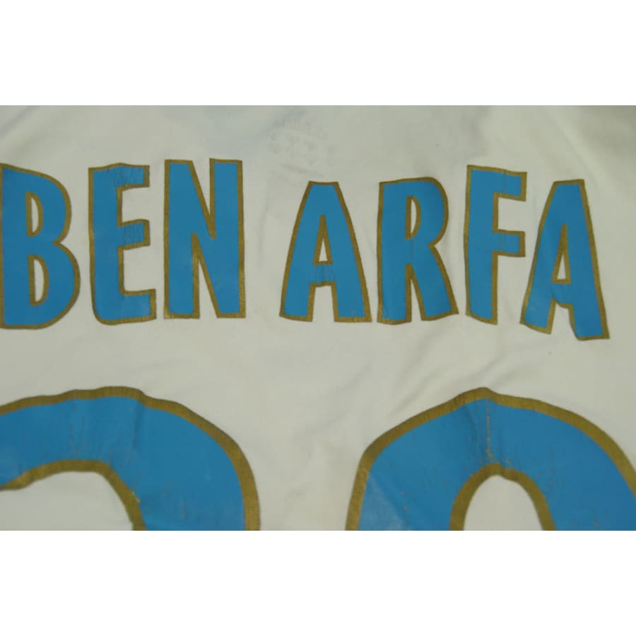 Maillot OM vintage domicile #20 BEN ARFA 2008-2009 - Adidas - Olympique de Marseille