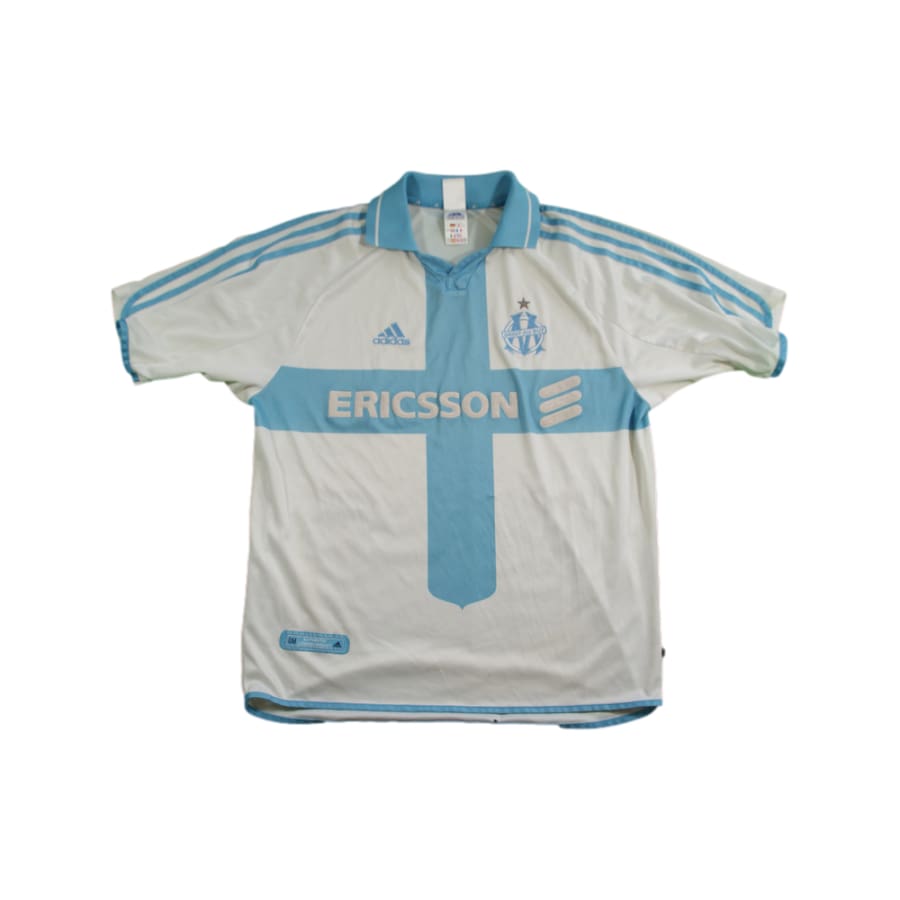 Maillot OM vintage domicile 2000-2001 - Adidas - Olympique de Marseille