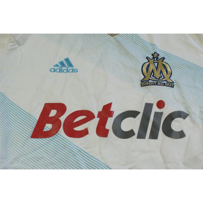 Maillot OM vintage domicile N°11 LOUVET 2011-2012 - Adidas - Olympique de Marseille