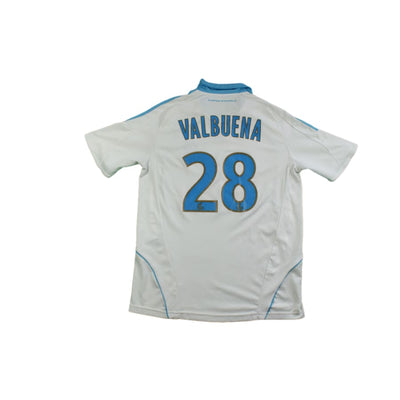 Maillot OM vintage domicile N°28 VALBUENA 2008-2009 - Adidas - Olympique de Marseille