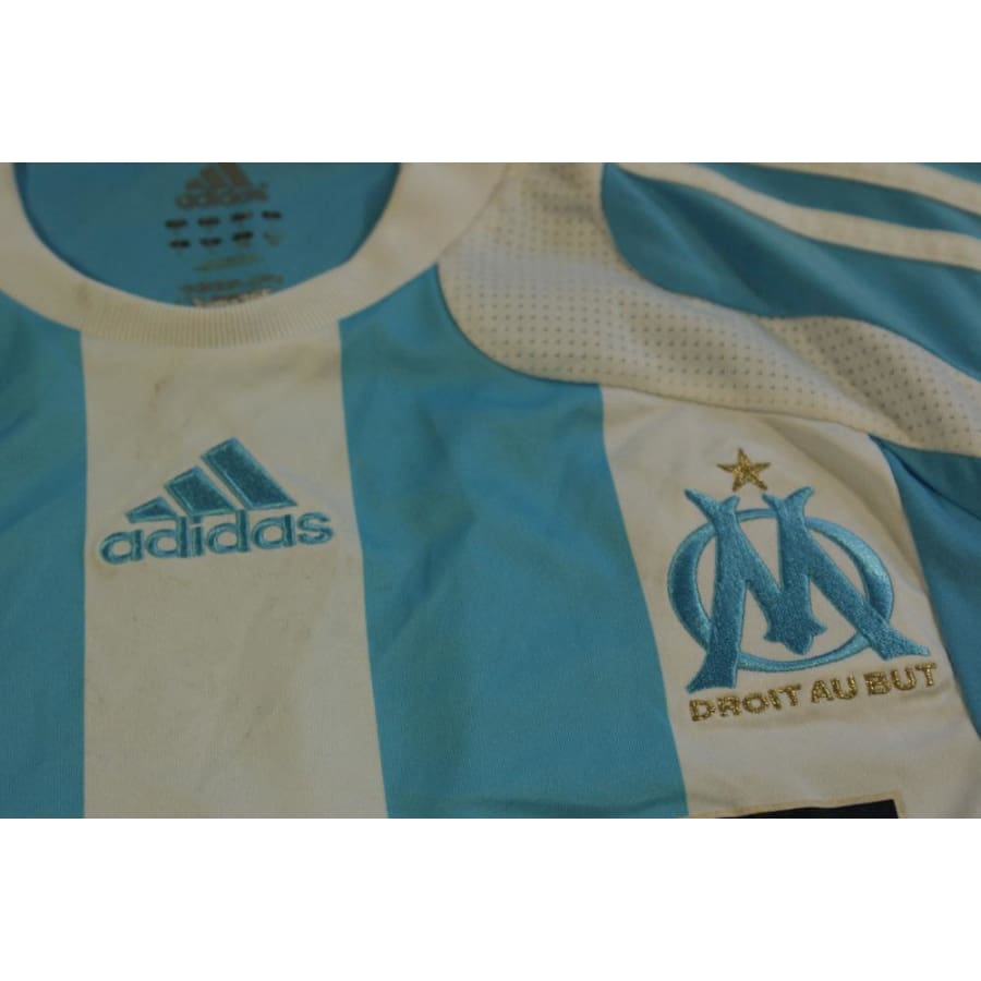 Maillot OM vintage extérieur 2007-2008 - Adidas - Olympique de Marseille