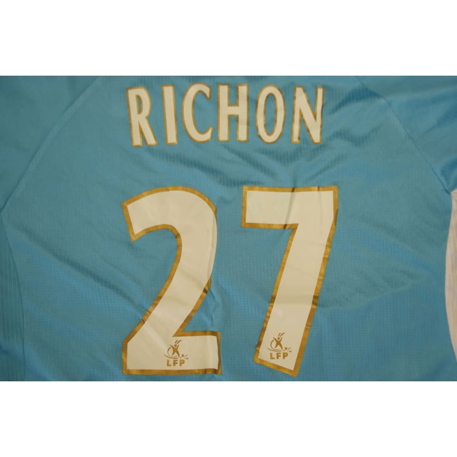 Maillot OM vintage extérieur #27 RICHON 2006-2007 - Adidas - Olympique de Marseille