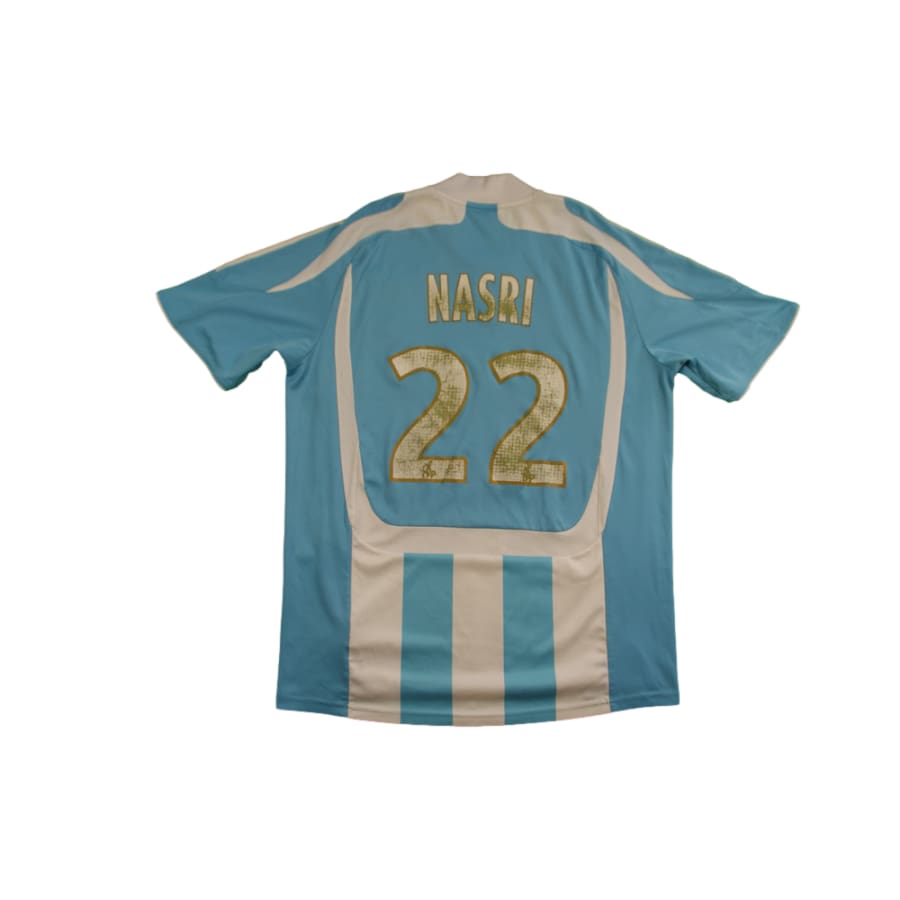 Maillot OM vintage extérieur N°22 NASRI 2007-2008 - Adidas - Olympique de Marseille