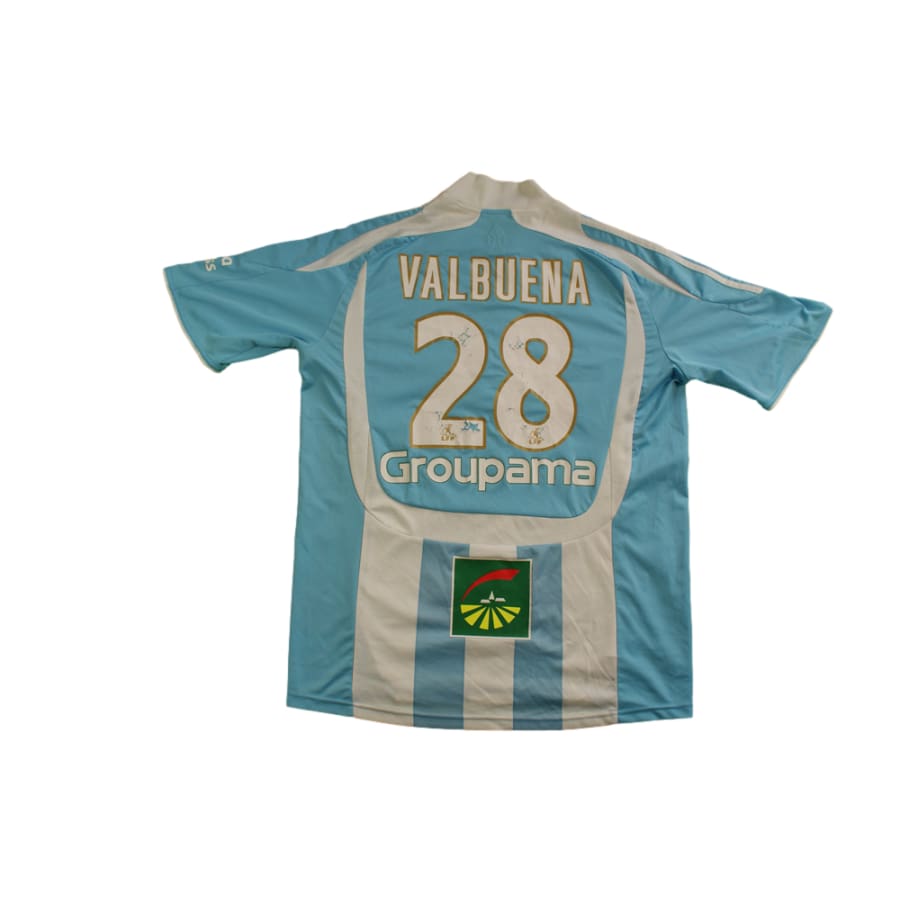 Maillot OM vintage extérieur N°28 VALBUENA 2007-2008 - Adidas - Olympique de Marseille