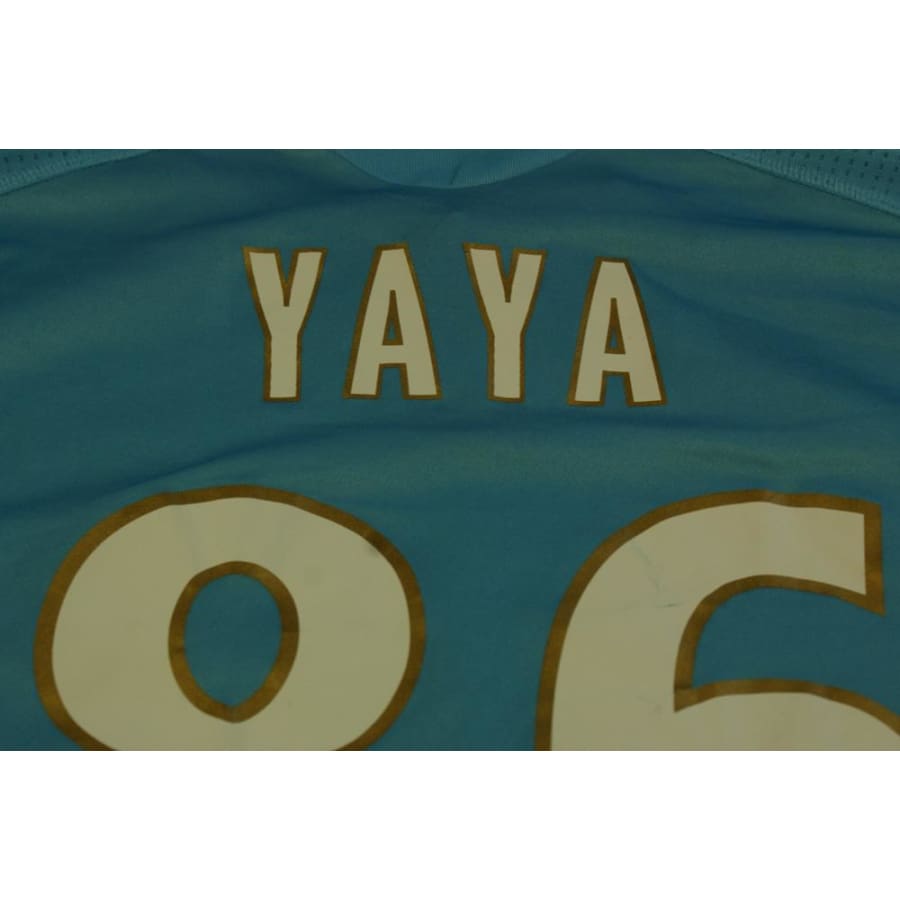 Maillot OM vintage extérieur N°86 YAYA 2009-2010 - Adidas - Olympique de Marseille