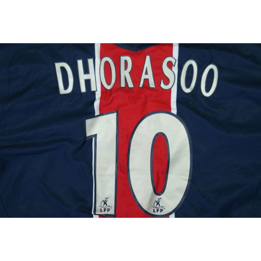 Maillot Paris vintage domicile #10 Dhorasoo 2005-2006 - Nike - Paris Saint-Germain