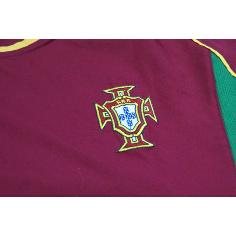 Maillot Portugal rétro domicile N°10 SCREAMER 2002-2003 - Nike - Portugal