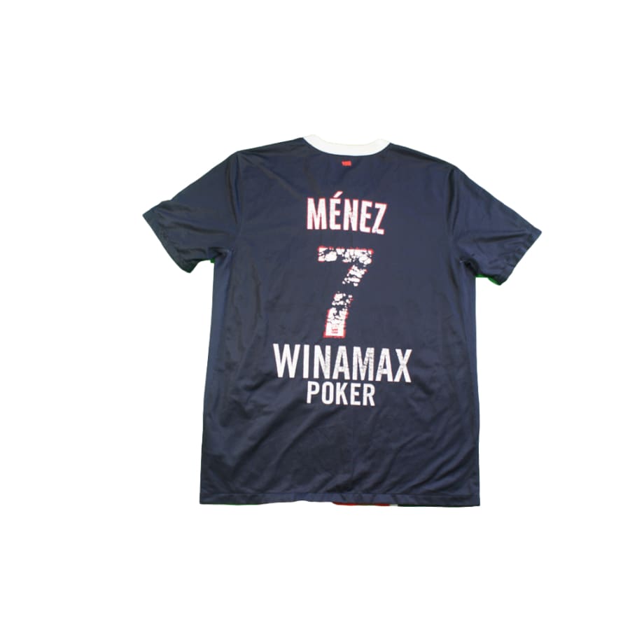 Maillot PSG rétro domicile N°7 MENEZ 2011-2012 - Nike - Paris Saint-Germain