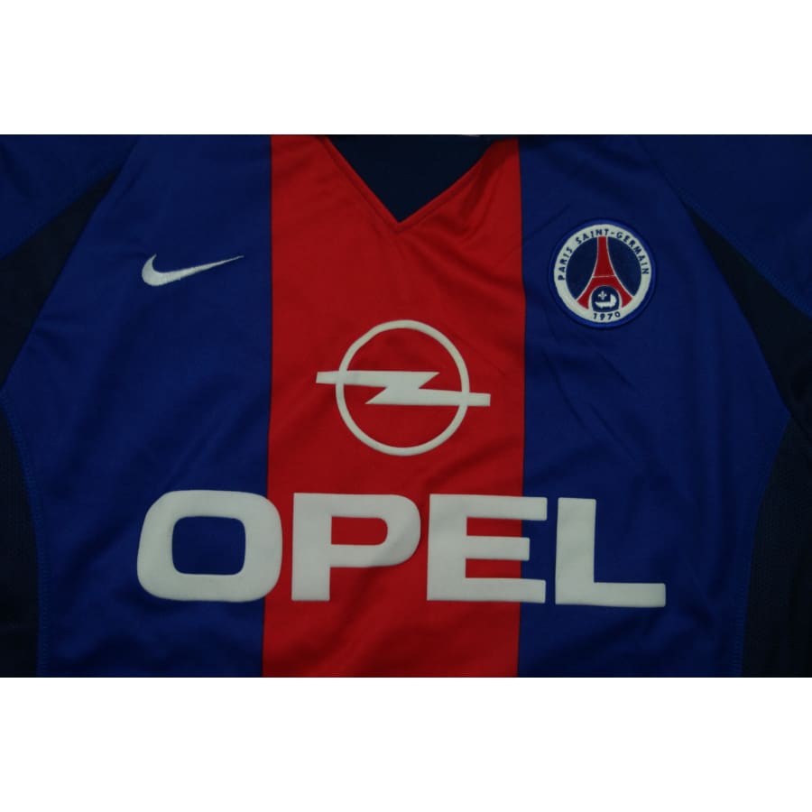 Maillot PSG Domicile 2002-2003 – Nike – Taille L – Numéro 21 – Rétro