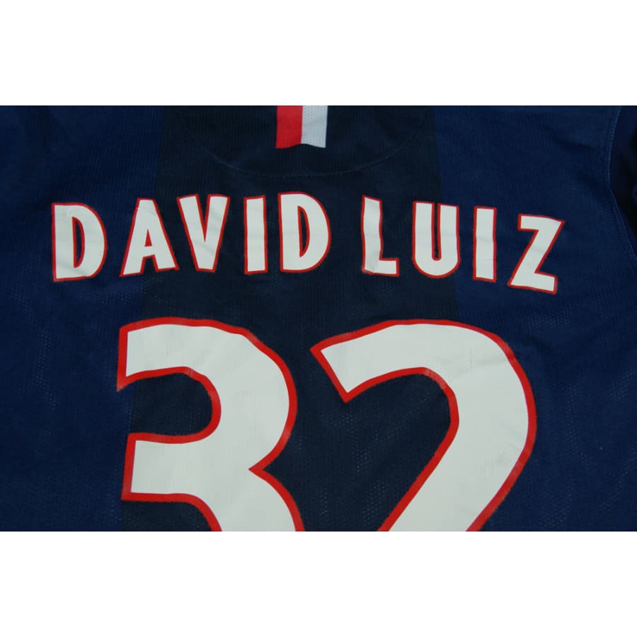 Maillot PSG vintage domicile #32 DAVID LUIZ 2014-2015 - Nike - Paris Saint-Germain
