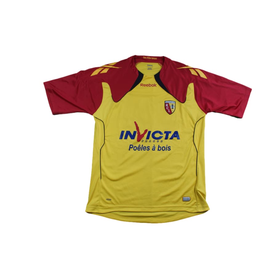 Maillot RC Lens rétro domicile N°3 GERZAIN 2010-2011 - Reebok - RC Lens