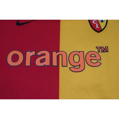 Maillot RC Lens vintage domicile #10 MOREIRA 2003-2004 - Nike - RC Lens