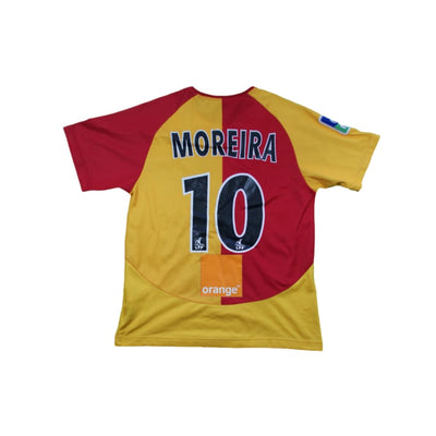 Maillot RC Lens vintage domicile #10 MOREIRA 2003-2004 - Nike - RC Lens