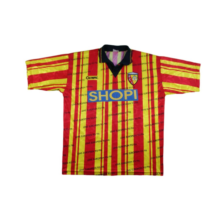 TRÈS RARE! MAILLOT RC LENS Vintage lens Européen 95