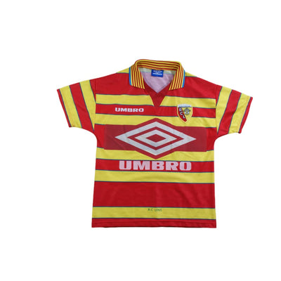 Maillot RC Lens vintage domicile enfant 1996-1997 - Umbro - RC Lens