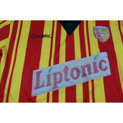 Maillot RC Lens vintage domicile Liptonic 1994-1995 - Olympic - RC Lens