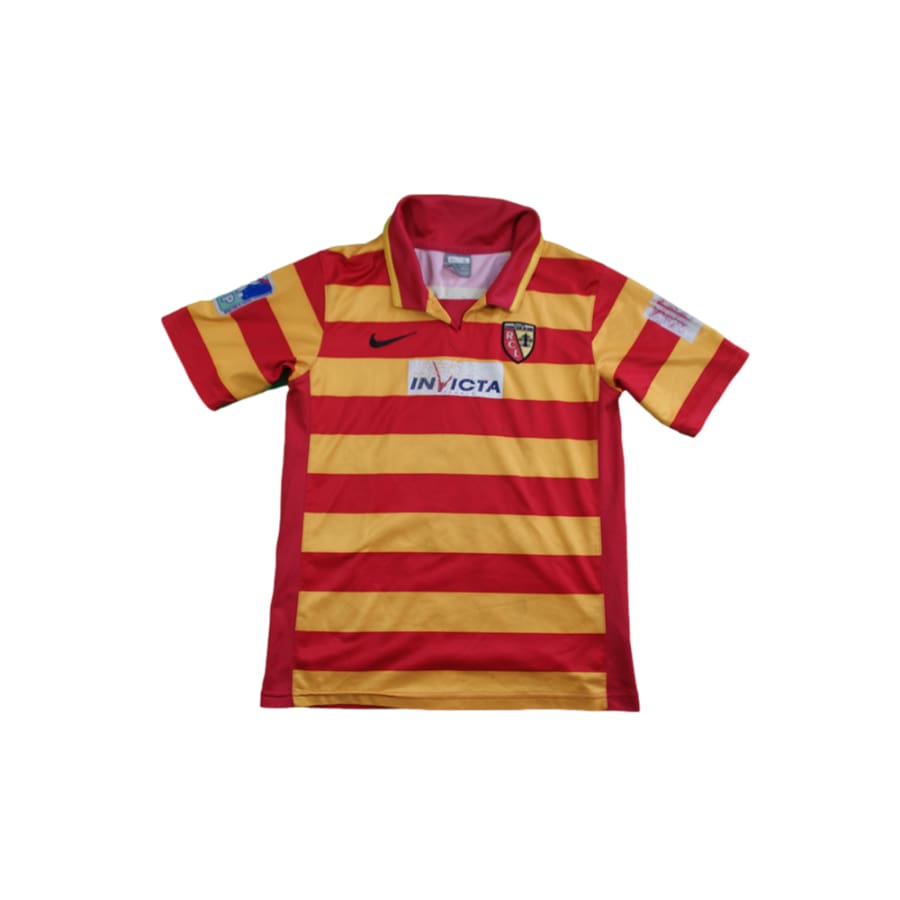 Maillot RC Lens vintage domicile N°3 HILTON 2007-2008 - Nike - RC Lens