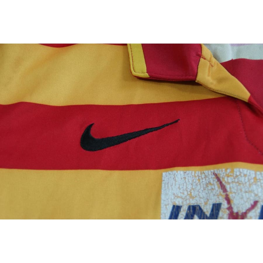 Maillot RC Lens vintage domicile N°3 HILTON 2007-2008 - Nike - RC Lens