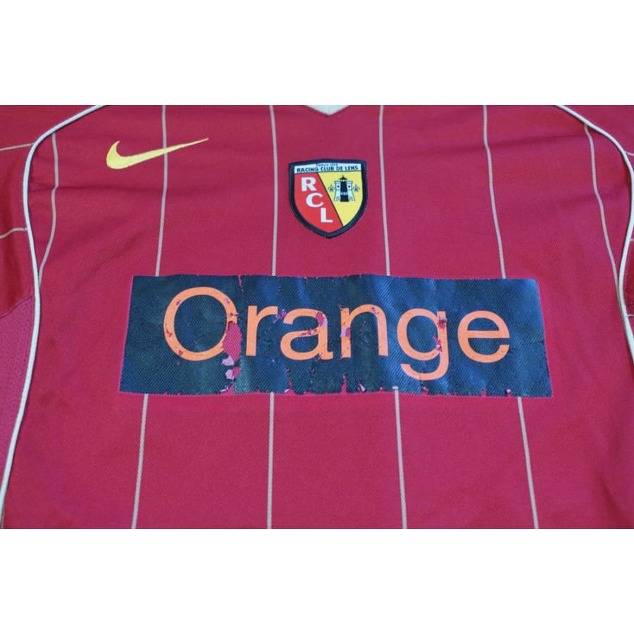 Maillot RC Lens vintage extérieur enfant 2004-2005 - Nike - RC Lens