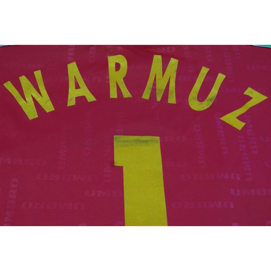 Maillot RC Lens vintage supporter N°1 WARMUZ années 1990 - Umbro - RC Lens